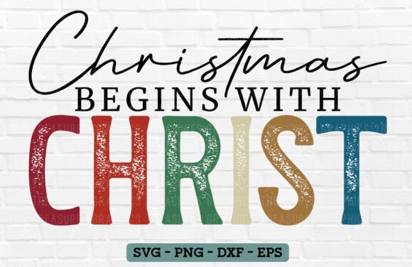 Christian Christmas SVG PNG Jesus