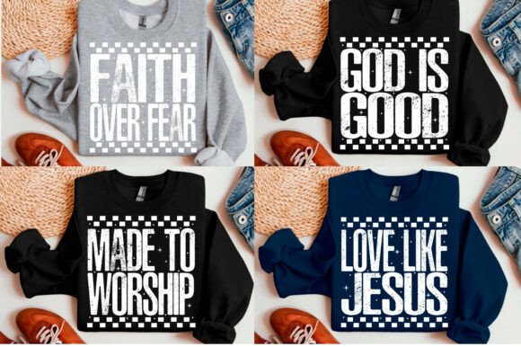 Christian PNG Bundle: Graphics & T-Shirt Designs