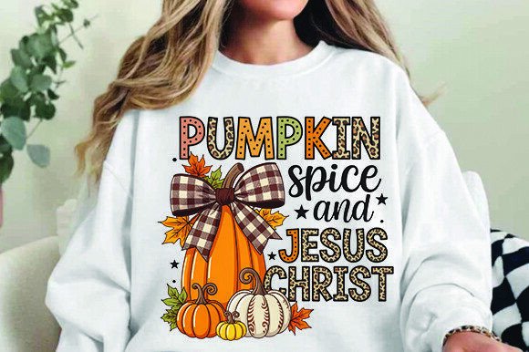 Fall for Jesus PNG: T-Shirt Designs & Graphics