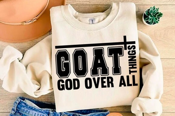 Goat God over All Things SVG, Jesus SVG