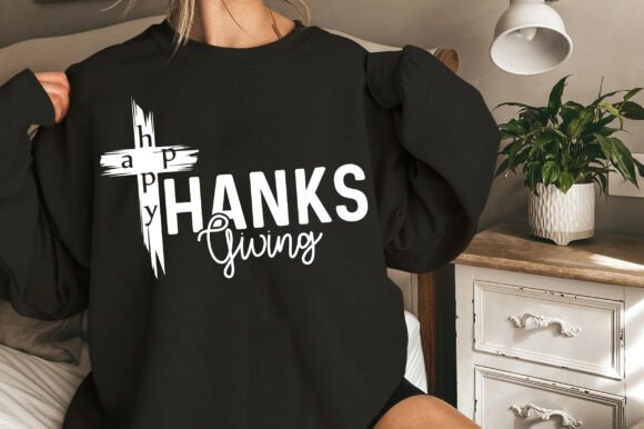 Happy Thanksgiving SVG, Christian Graphics & T-Shirt Designs