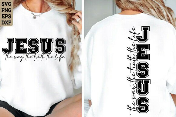 Jesus Life SVG: Faith & Christian Graphics for T-Shirt Designs