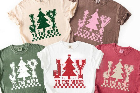 Joy to the Word Vintage Christian PNG Graphics