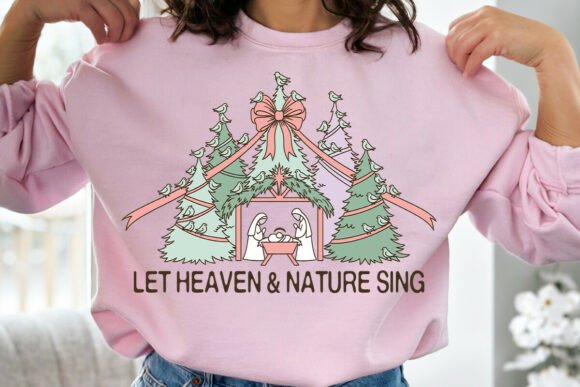 Let Heaven and Nature Sing Graphics: T-Shirt Designs for Faith-Based Branding