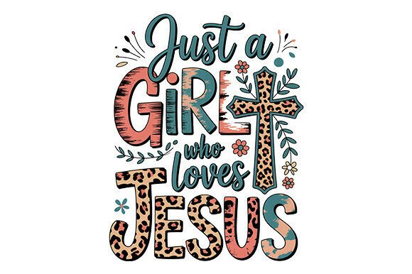 Retro Jesus PNG Graphics for T-Shirt Designs